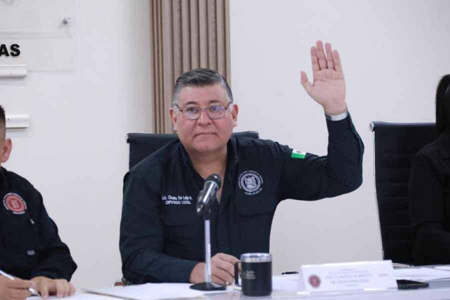 Claudio De Leija Hinojosa respalda penas severas para la apología del delito en Tamaulipas