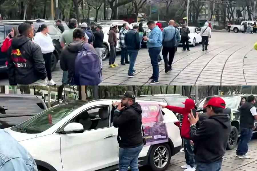Conductores de plataformas digitales se manifiestan en CDMX: ¿Qué vialidades se verán afectadas?