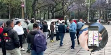 Conductores de plataformas digitales se manifiestan en CDMX: ¿Qué vialidades se verán afectadas?