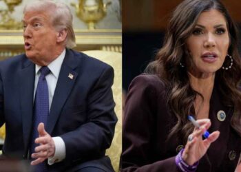 Donald Trump anuncia salida de Kristi Noem del Departamento de Seguridad Nacional