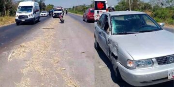 choque por alcance Motel Diamante