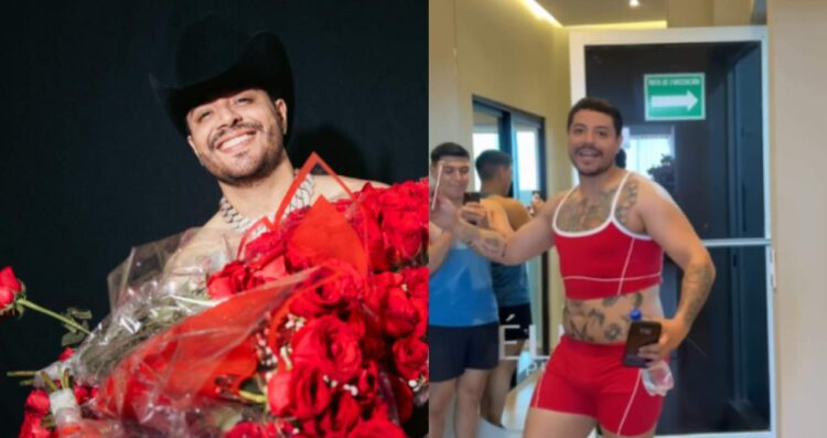 Eduin Caz sorprende con look deportivo en estudio de pilates de su esposa