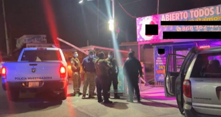 Empleada resulta afectada tras asalto violento en negocio de Matamoros, Tamaulipas
