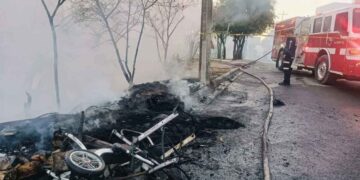 Allende cuerpo calcinado vivienda