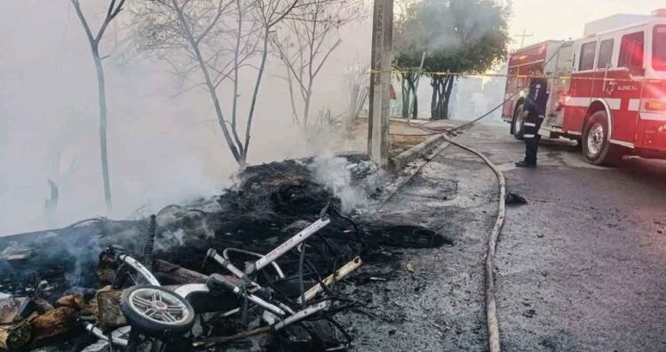 Allende cuerpo calcinado vivienda