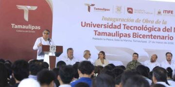 Entrega Américo obras por más de 19 mdp en la UTMAR y destaca modelo educativo humanista
