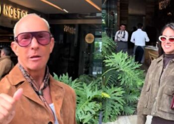 Erik Rubín reaparece tomado de la mano con una mujer ¿Nuevo romance