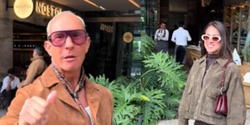 Erik Rubín reaparece tomado de la mano con una mujer ¿Nuevo romance