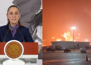 FGR investiga incendio en la refinería de Dos Bocas, afirma Sheinbaum