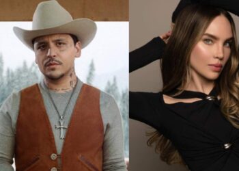 Fans gritan el nombre de Belinda durante concierto de Christian Nodal