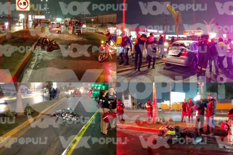Fatal choque en el puente “El Barquito” en Altamira, Tamaulipas, deja sin vida a motociclista