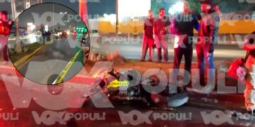 Fatal choque en el puente “El Barquito” en Altamira, Tamaulipas, deja sin vida a motociclista