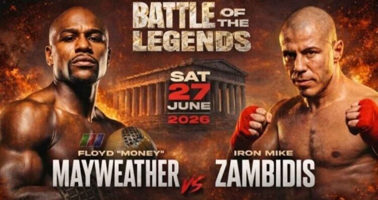 Floyd Mayweather regresa al ring para enfrentar al artista marcial Mike Zambidis
