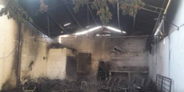 Fuego automóvil Juárez