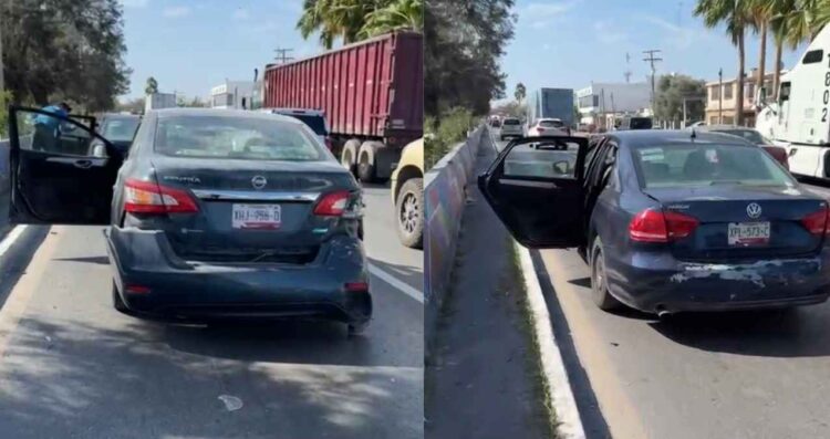 choque múltiple Periférico Matamoros
