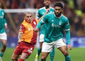 Galatasaray vence 1-0 al Liverpool y toma ventaja en los octavos de final de la Champions League