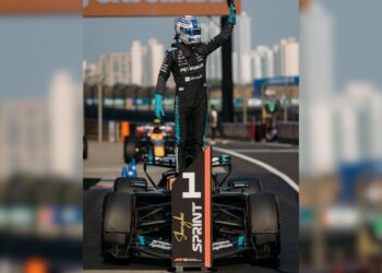 George Russell GP China