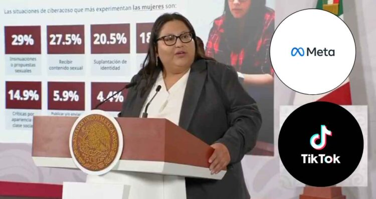 Gobierno Federal anuncia acuerdo con Google, TikTok y Meta para enfrentar la violencia digital hacia las mujeres