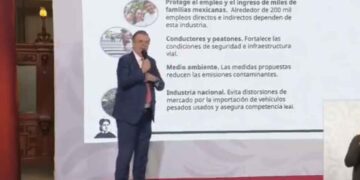Gobierno federal lanza plan para renovación de vehículos pesados y otorgar incentivos fiscales