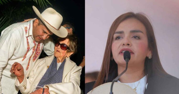 Grecia Quiroz despide con emotivo mensaje a la abuela de Carlos Manzo