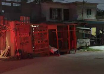 Hombre casa Matamoros