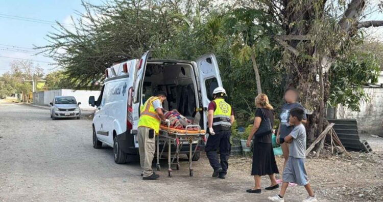 Hombre techo en San Agustín