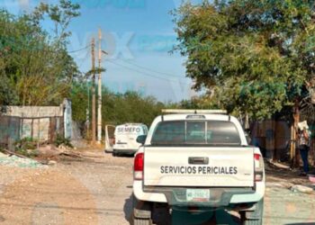 Hombre terreno baldío de Reynosa