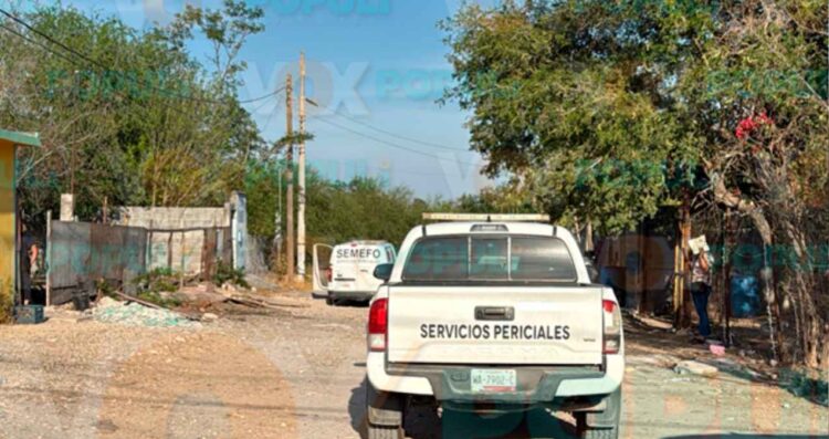 Hombre terreno baldío de Reynosa