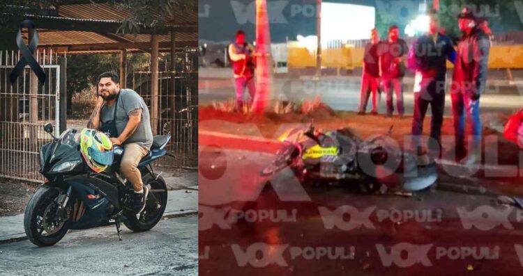 Identifican al motociclista que murió en fuerte choque en Altamira, Tamaulipas; familiares y amigos lo despiden con emotivos mensajes