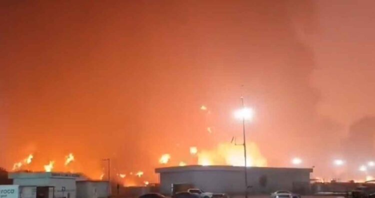 Incendio en Refinería Dos Bocas hoy