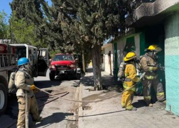 Incendio en Saltillo