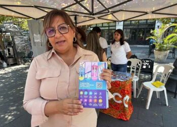 Instalan módulos de orientación para turistas en Tampico, Tamaulipas