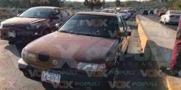 Invaden carril y protagonizan choque lateral en Ciudad Victoria, Tamaulipas