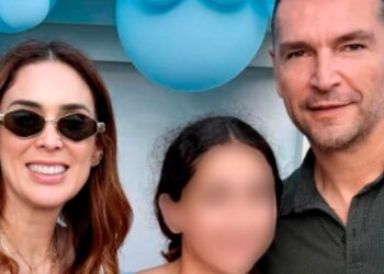 Jacqueline Bracamontes y Martín Fuentes celebran el cumpleaños de su hija Jacky