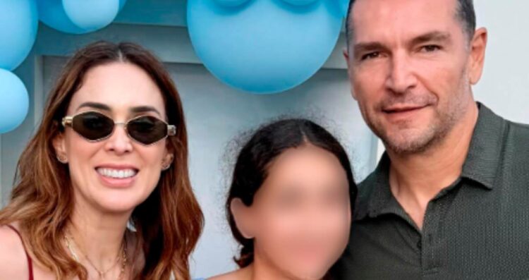 Jacqueline Bracamontes y Martín Fuentes celebran el cumpleaños de su hija Jacky