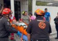 Joven descarga eléctrica en Santa Catarina