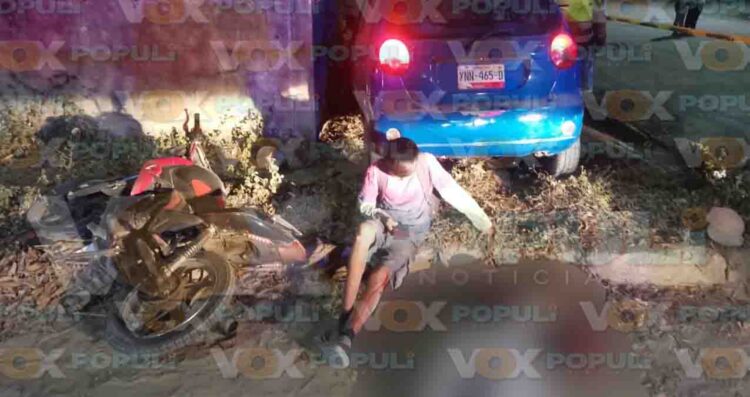 Jovencitos lesionados tras accidente con automóvil en Altamira, Tamaulipas