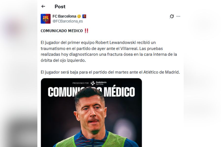 Lewandowski fractura orbital