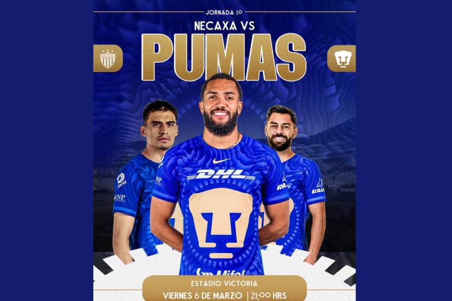 Liga MX ¿A qué hora y dónde ver Necaxa vs Pumas en la Jornada 10 del Clausura 2026