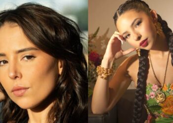 Majo Aguilar se molesta tras pregunta sobre la boda de su prima Ángela Aguilar (1)