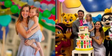 Mariana Rodríguez celebra el cumpleaños número 3 de Mariel con una fiesta llena de color