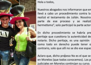 Maribel Guardia habla sobre el testamento de Julián Figueroa y denuncia un peritaje