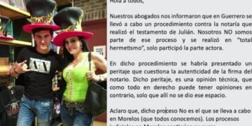 Maribel Guardia habla sobre el testamento de Julián Figueroa y denuncia un peritaje