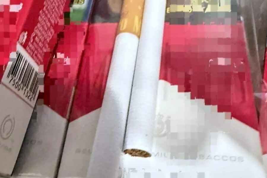 Marina intercepta más de una tonelada de cigarros ilegales en el Aeropuerto de la Ciudad de México