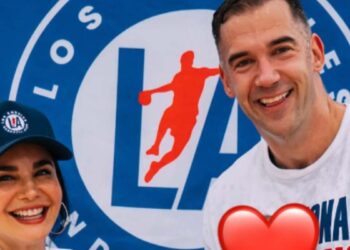 Martha Higareda y Lewis Howes celebran triunfo deportivo
