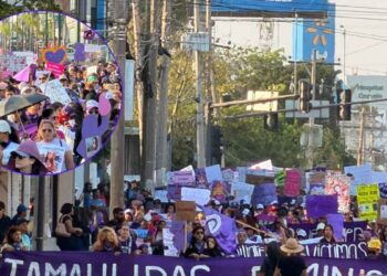 8 de marzo marcha Tampico