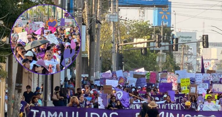 8 de marzo marcha Tampico