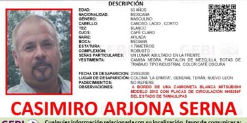 Masculino desaparece cuando viajaba a bordo de una camioneta en General Terán, Nuevo León