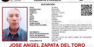 Masculino desaparece en Pesquería, Nuevo León; solicitan apoyo para localizarlo
