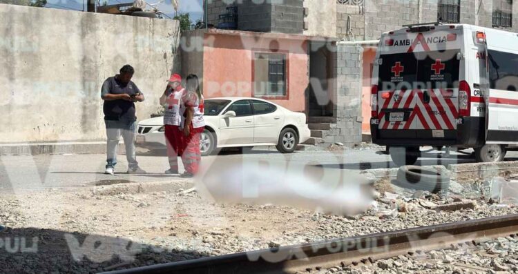Masculino pierde la vida al ser arrollado por el tren en Reynosa, Tamaulipas
